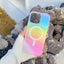Frosted Color-plated Gradient MagSafe Phone Case