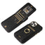 Ring Multifunctional Vertical Flip Wallet Back Cover Leather Phone Case
