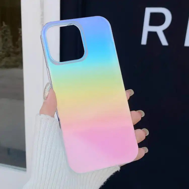 Frosted Color-plated Gradient Phone Case