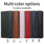 Braided Embossed Strong Magnetic Leather Phone Case