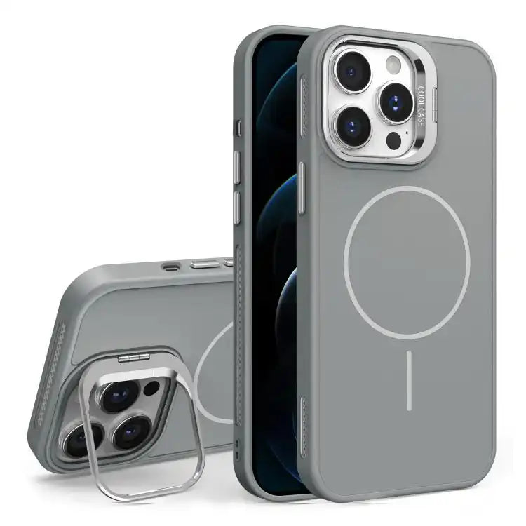 Organic Silicone Lens Holder MagSafe Phone Case