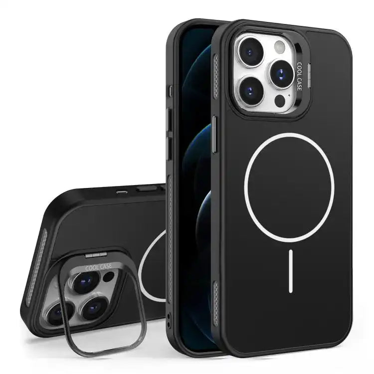 Organic Silicone Lens Holder MagSafe Phone Case