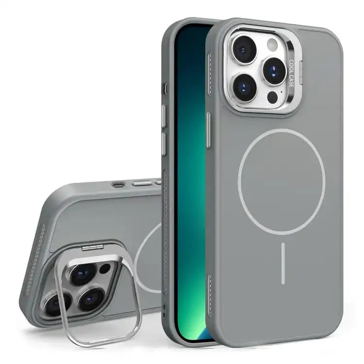 Organic Silicone Lens Holder MagSafe Phone Case