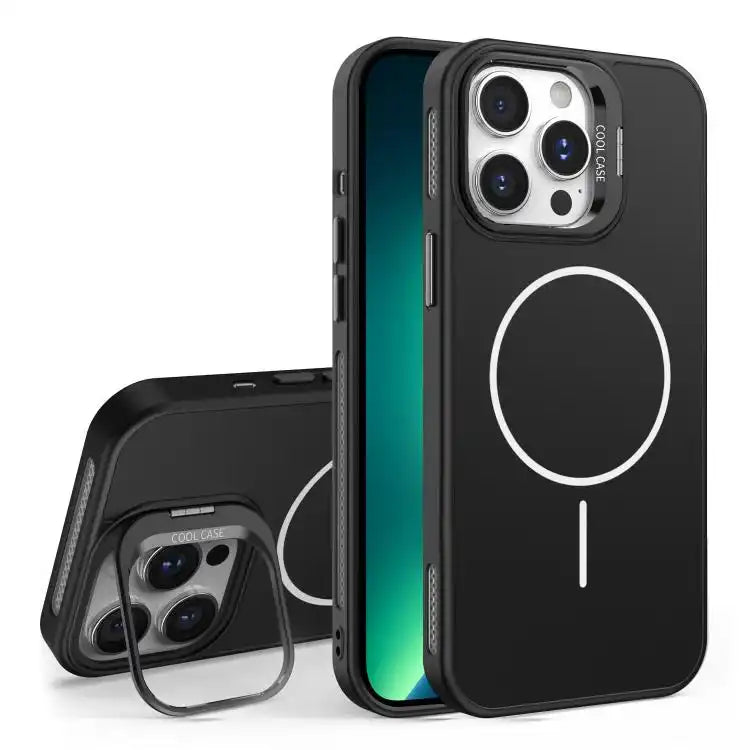 Organic Silicone Lens Holder MagSafe Phone Case