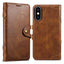 Suteni Q-03 Oil Wax Magnetic Clasp Leather Phone Case