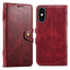 Suteni Q-03 Oil Wax Magnetic Clasp Leather Phone Case