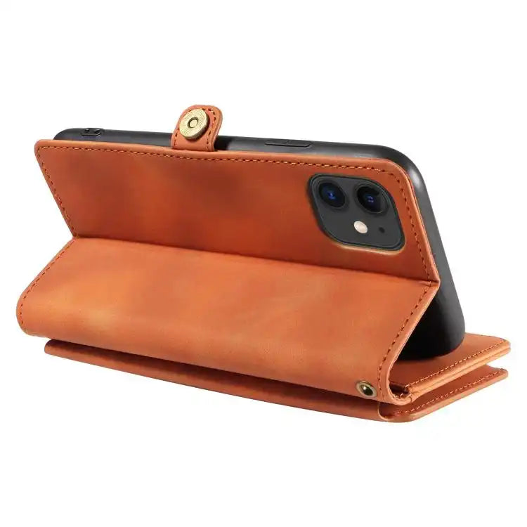 Fantasy Multifunctional Zipper Wallet Leather Phone Case