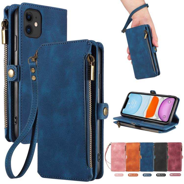 Fantasy Multifunctional Zipper Wallet Leather Phone Case