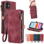 Fantasy Multifunctional Zipper Wallet Leather Phone Case