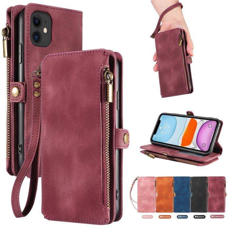 Fantasy Multifunctional Zipper Wallet Leather Phone Case
