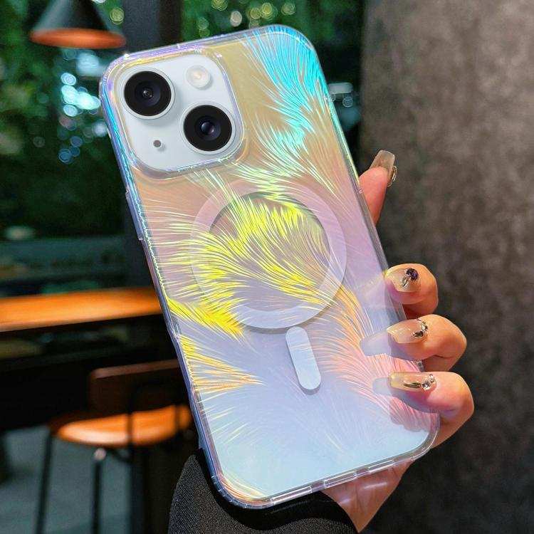 Glossy Color-Plated MagSafe Shockproof Phone Case