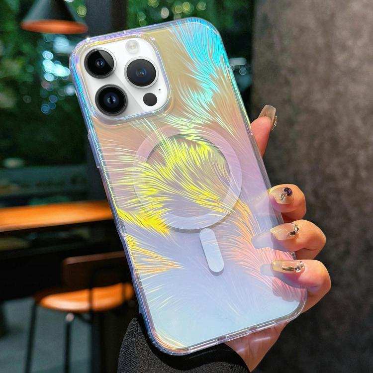 Glossy Color-Plated MagSafe Shockproof Phone Case