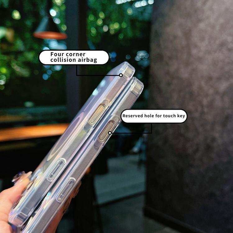 Glossy Color-Plated MagSafe Shockproof Phone Case
