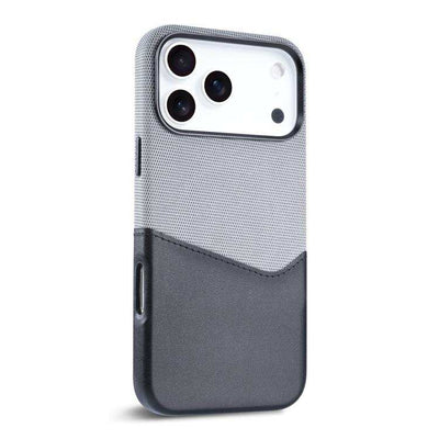 Kalebol Cloth Textue Stitching Card Slot Magnetic Phone Case