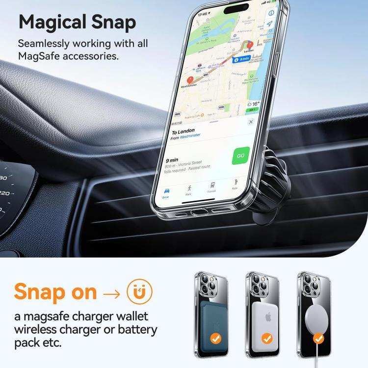 Kalebol Highly Transparent PC Hybrid TPU Phone Case