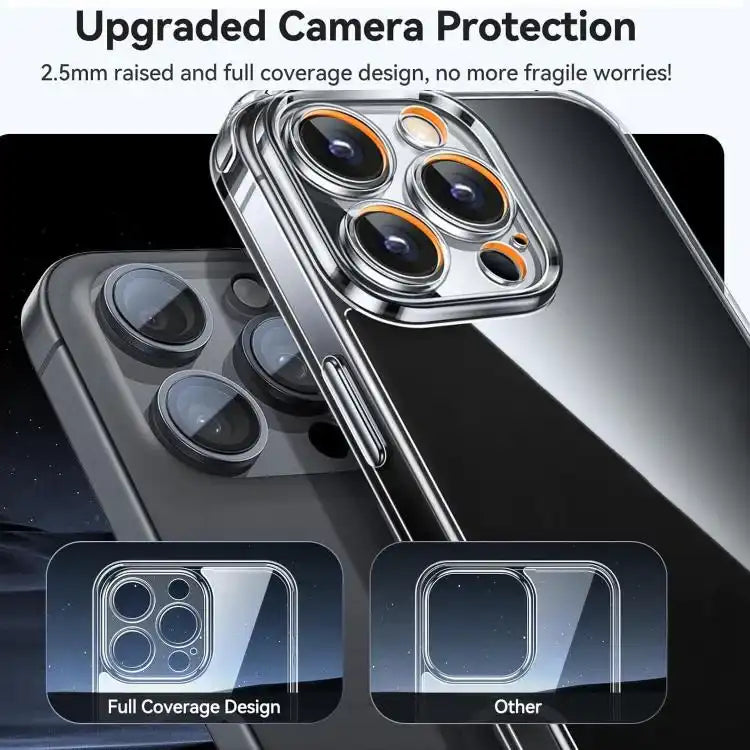 Kalebol Highly Transparent PC Hybrid TPU Phone Case