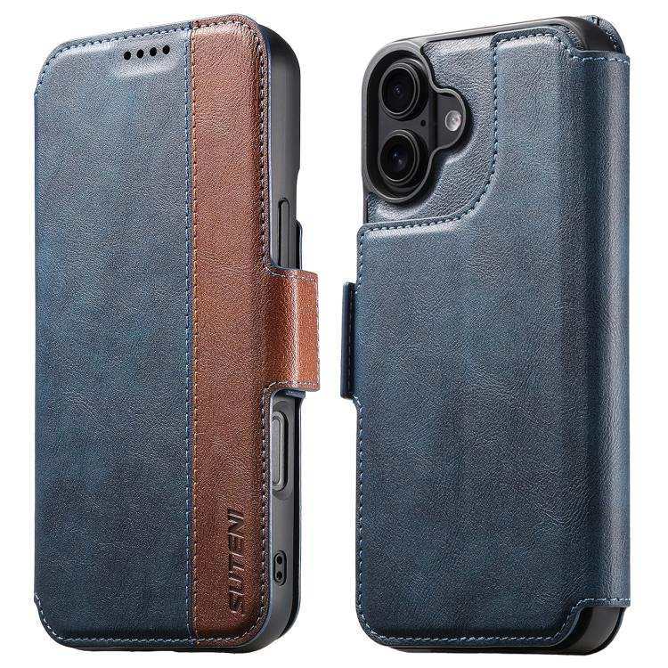 Suteni Q07 2-in-1 Multi-function Detachable Wallet MagSafe Phone Case