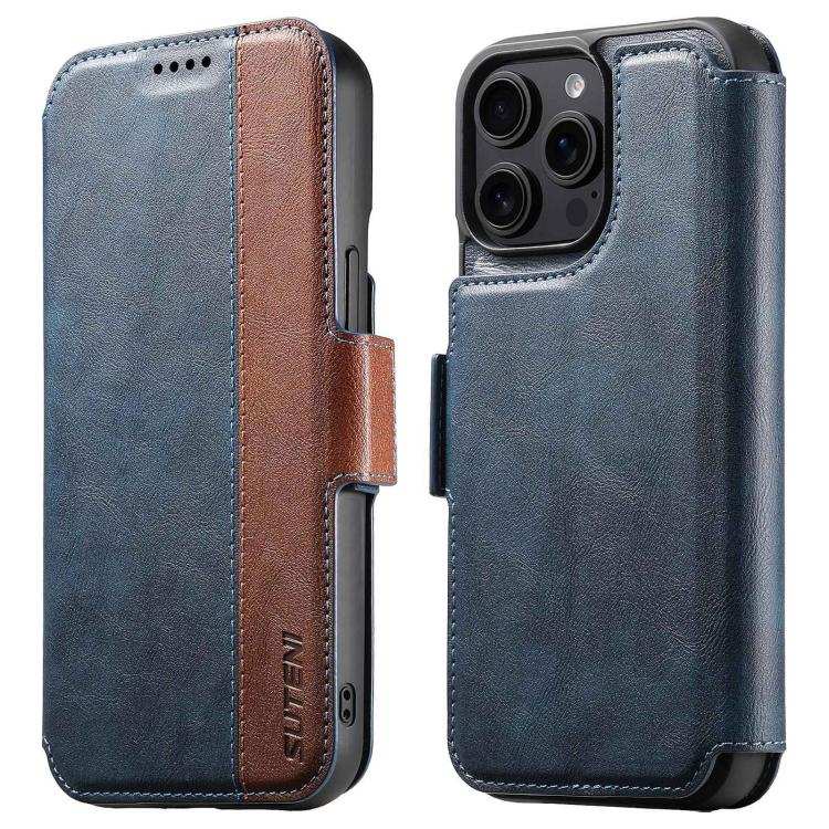 Suteni Q07 2-in-1 Multi-function Detachable Wallet MagSafe Phone Case