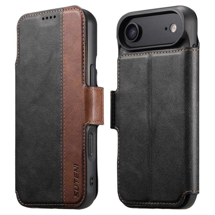 Suteni Q07 2-in-1 Multi-function Detachable Wallet MagSafe Phone Case