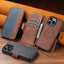 Suteni Q07 2-in-1 Multi-function Detachable Wallet MagSafe Phone Case