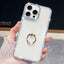 Rhinestone Glitter TPU Ring Holder Anti-fall Phone Case