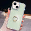 Rhinestone Glitter TPU Ring Holder Anti-fall Phone Case