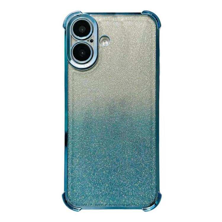 Electrpolated Glitter Four-corner Shockproof Space TPU Phone Case