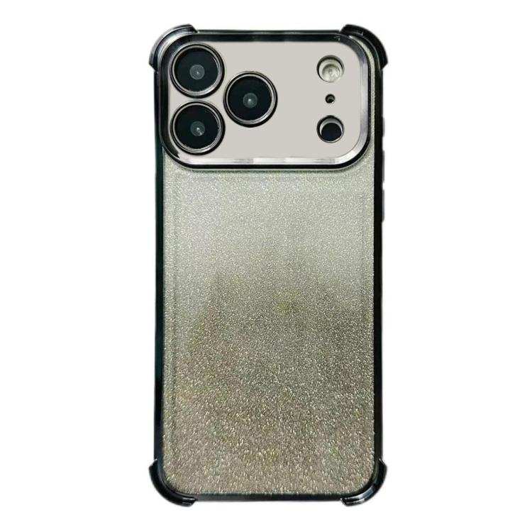 Electrpolated Glitter Four-corner Shockproof Space TPU Phone Case