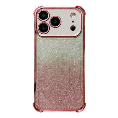 Electrpolated Glitter Four-corner Shockproof Space TPU Phone Case