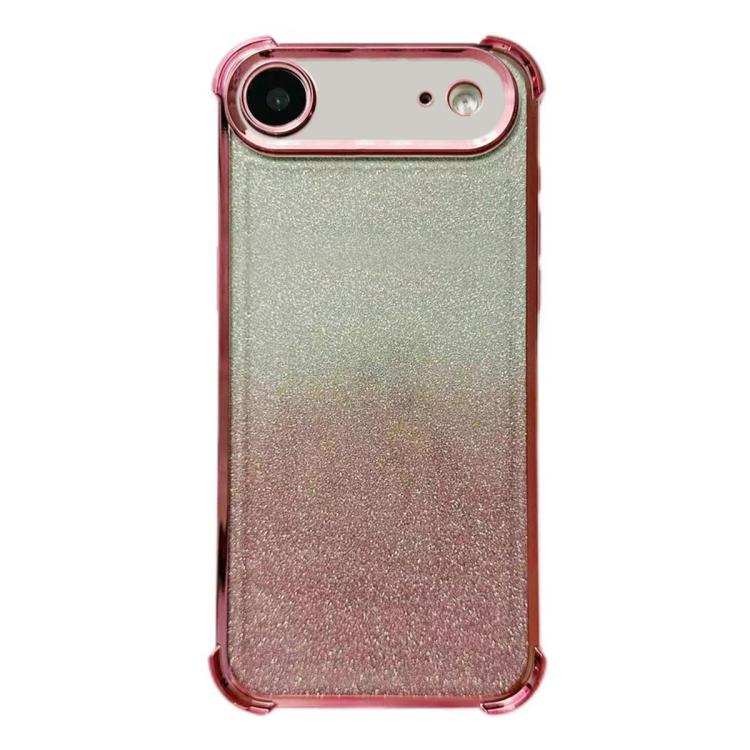Electrpolated Glitter Four-corner Shockproof Space TPU Phone Case