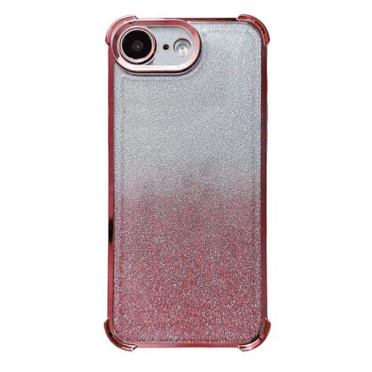 Electrpolated Glitter Four-corner Shockproof Space TPU Phone Case