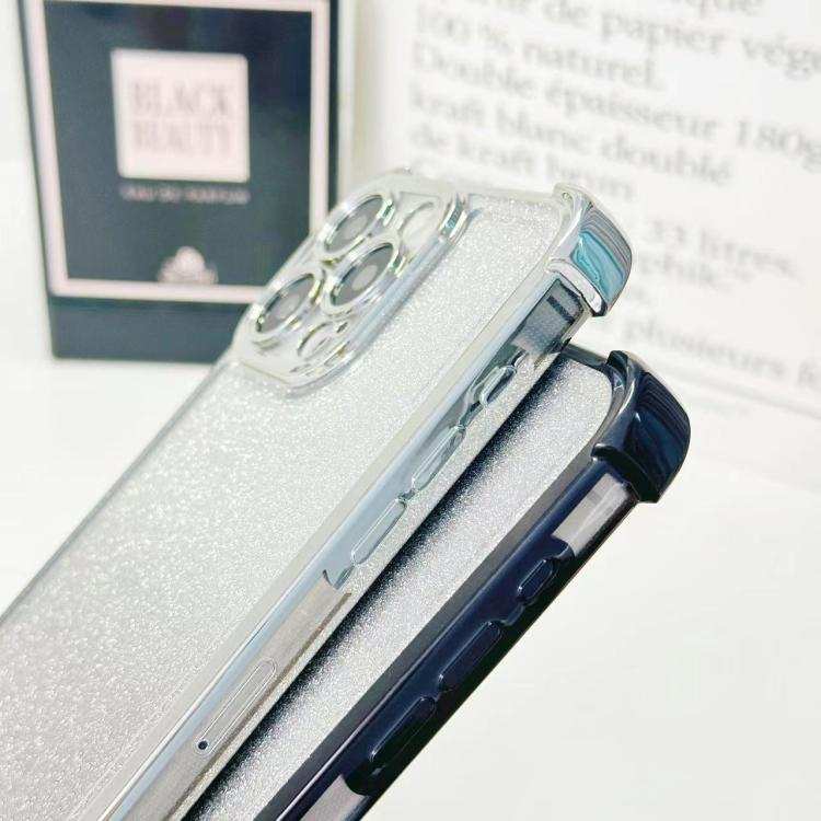 Electrpolated Glitter Four-corner Shockproof Space TPU Phone Case