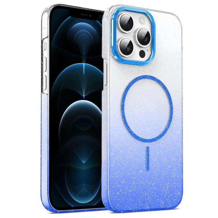 Gold Diamond Glitter Gradient MagSafe Shockproof Phone Case