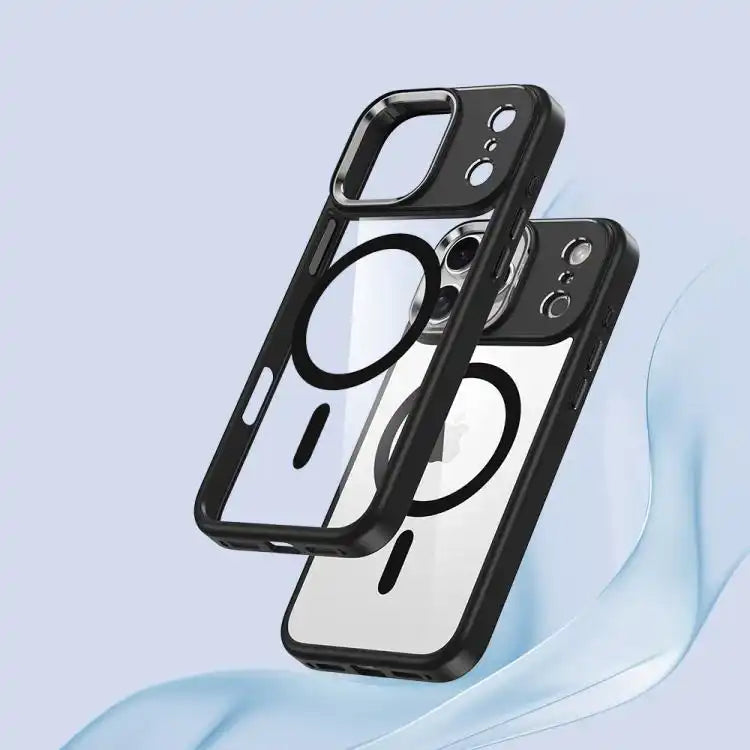 Metal Eyes Lens Ring MagSafe Anti-drop Phone Case