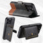 Suteni Q06S1 3-in-1 Splicing Detachable Wallet MagSafe Leather Phone Case