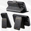 Suteni Q07S2 3-in-1 Detachable Vertical Flip Wallet MagSafe Splicing Leather Phone Case