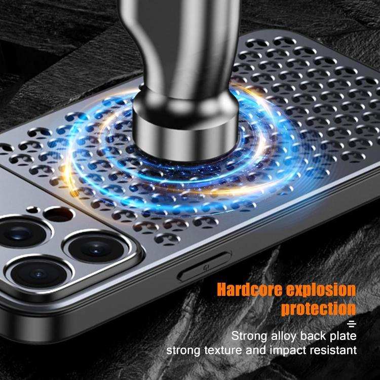 Kalebol Metal Cooling Breathable Hollow Phone Case