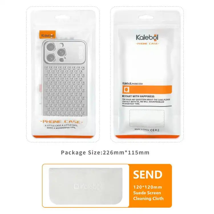 Kalebol Metal Cooling Breathable Hollow Phone Case