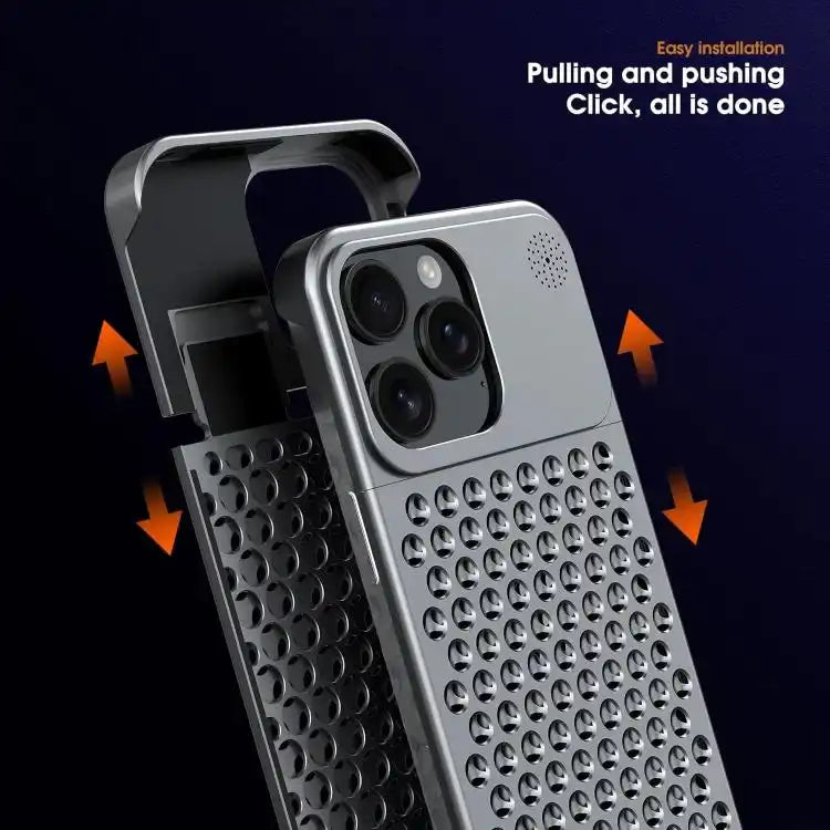 Kalebol Aromatherapy Aluminum Alloy Cooling Phone Case