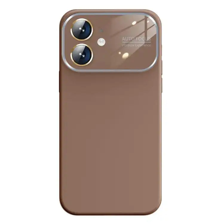 Kalebol Large Windows Frosted Liquid Silicone Phone Case