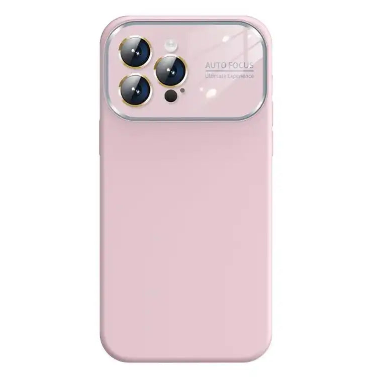 Kalebol Large Windows Frosted Liquid Silicone Phone Case