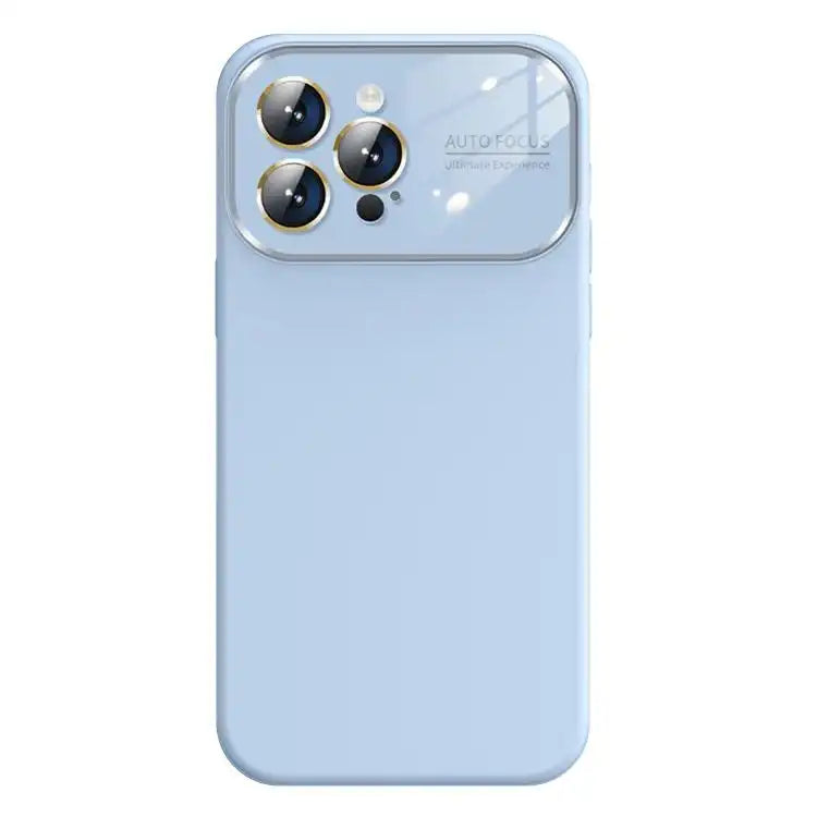 Kalebol Large Windows Frosted Liquid Silicone Phone Case