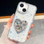 Diamond Glitter Gemstone Heart Holder Phone Case