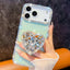 Diamond Glitter Gemstone Heart Holder Phone Case