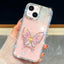 Diamond Glitter Butterfly Holder Phone Case