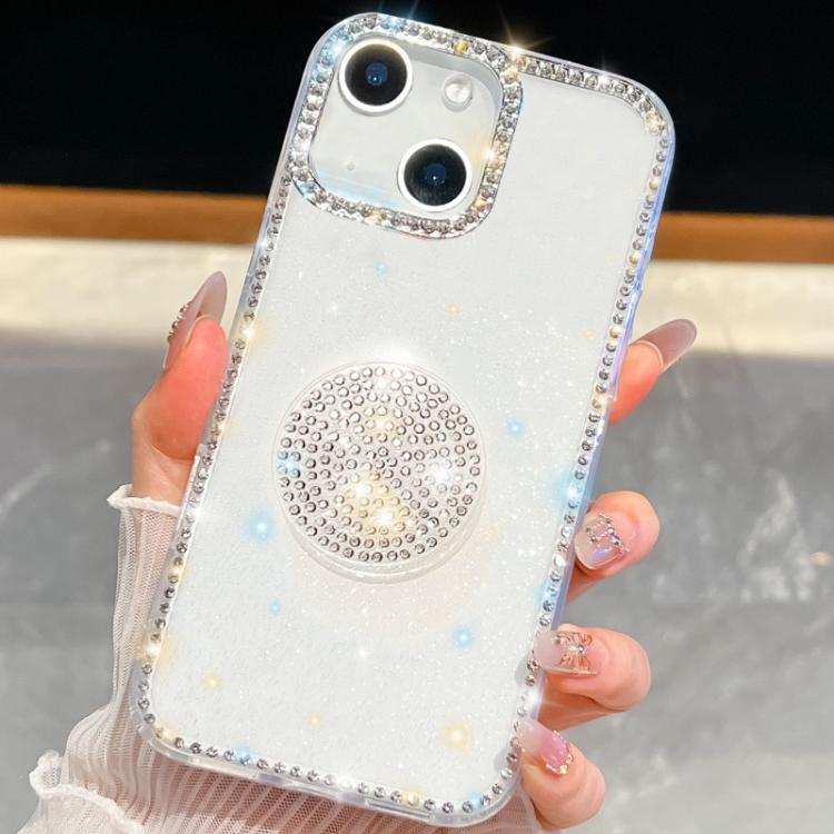Diamond Glitter Diamond Round Holder Phone Case