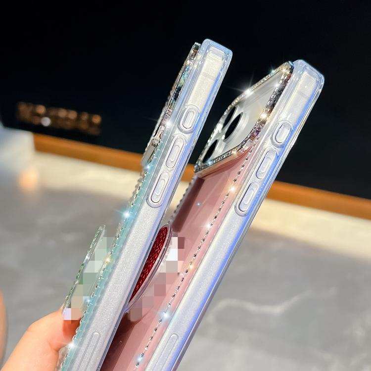 Diamond Glitter Diamond Round Holder Phone Case