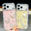 Diamond Glitter Pearl Butterfly Four-Corner Shockproof Phone Case