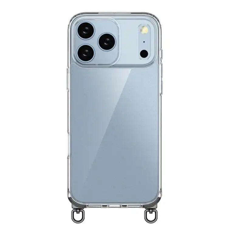 Kalebol Minimalist High Transparency Multi Color Rotating Lanyard Hole Phone Case