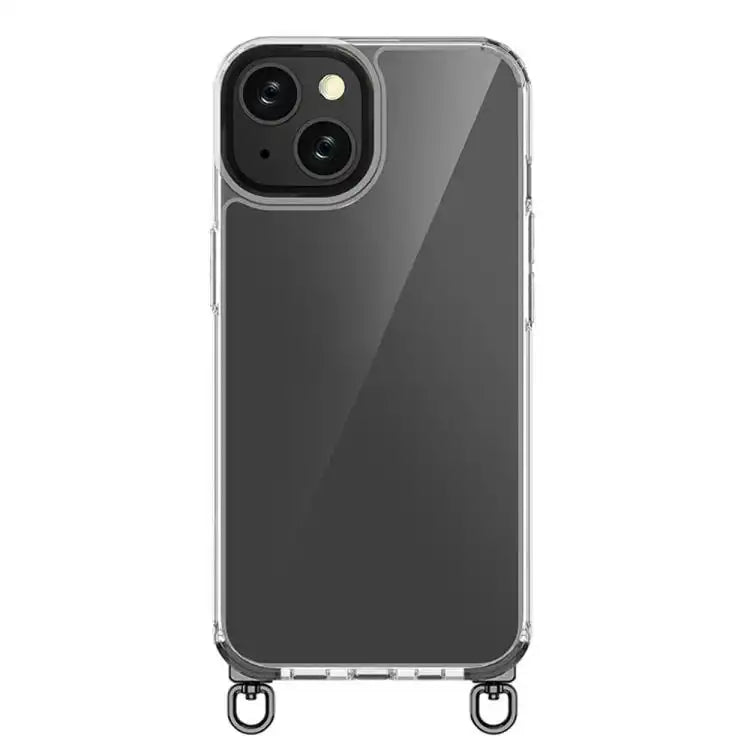 Kalebol Minimalist High Transparency Multi Color Rotating Lanyard Hole Phone Case